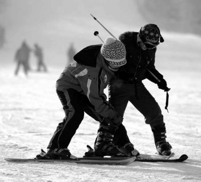 龙珠二龙山滑雪场图片